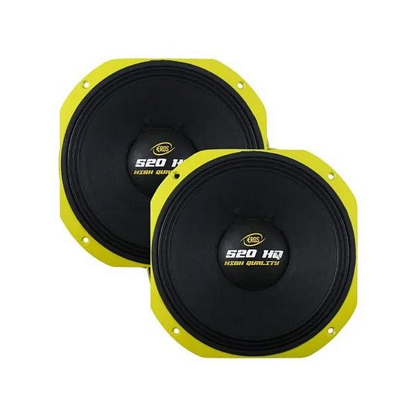 Alto Falante Eros 10p Hq 520w Rms 8 Ohms Médio Grave