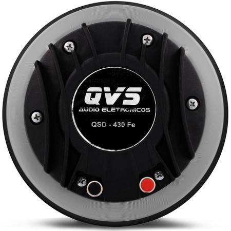 Driver QVS QSD 430-FE 100W RMS 8 Ohms Diafragma Fenólico - Qvs audio eletronicos