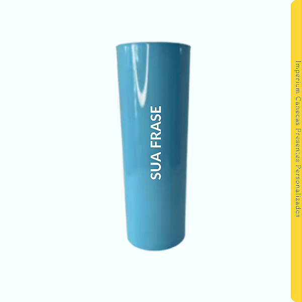 Copo Long Drink Leitoso Azul Claro 330ml