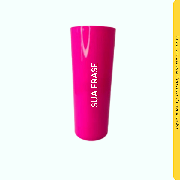 Copo Long Drink Leitoso Pink 330ml