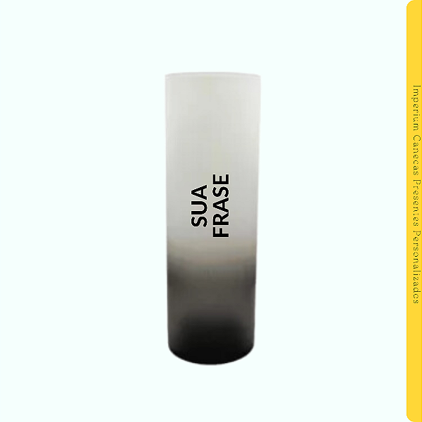Copo Long Drink Degradê Preto 330ml