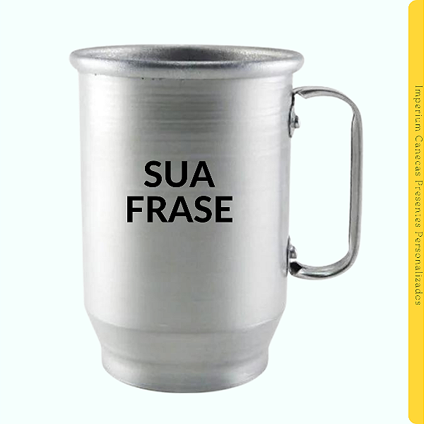 Caneco Chopp Alumínio 500ml