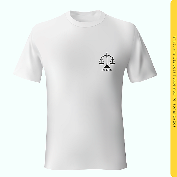 Camiseta Branca - Direito