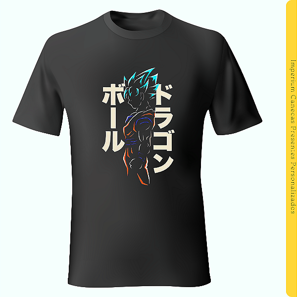 Camiseta Preta - Dragon Ball Z