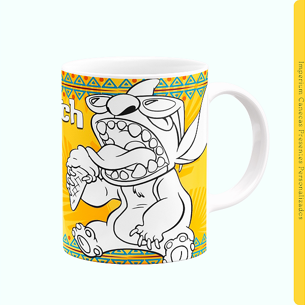 Caneca Branca Lisa 325ml - Lilo
