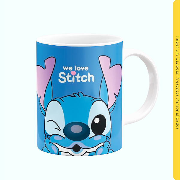 Caneca Branca Lisa 325ml - Lilo