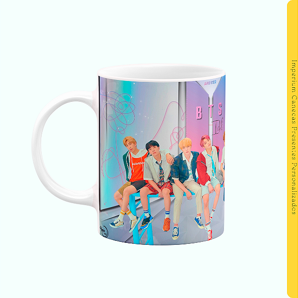 Caneca Branca Lisa 325ml - BTS