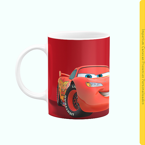 Caneca Branca Lisa 325ml - McQueen