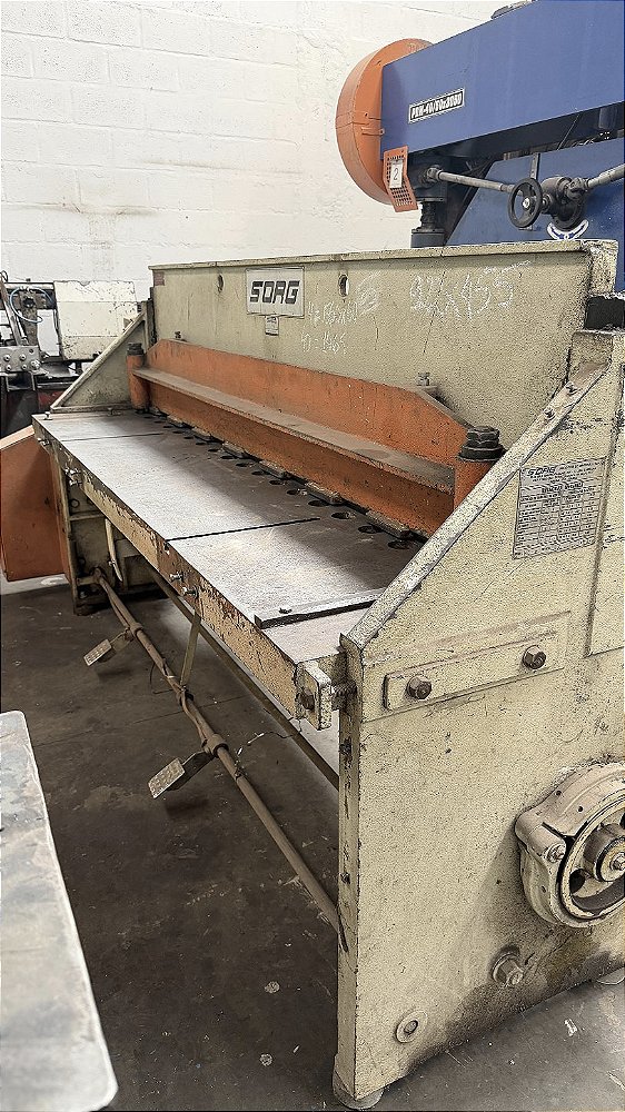 Guilhotina Mecânica 2050mm x 5mm SG-6 Sorg