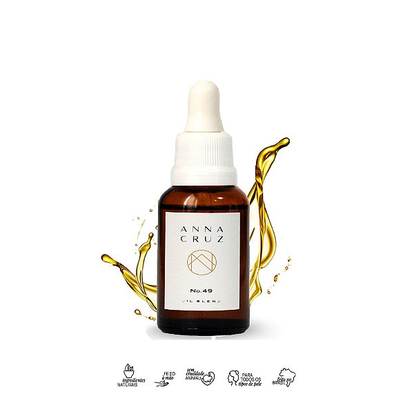 No.49 - Oil Blend - Tônus Muscular e Brilho -  Love Yourself & Be Happy