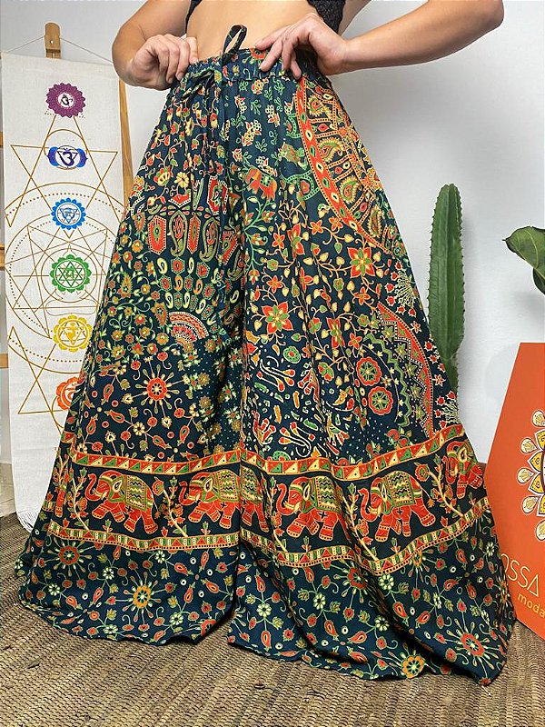 Calça Indiana Pantalona