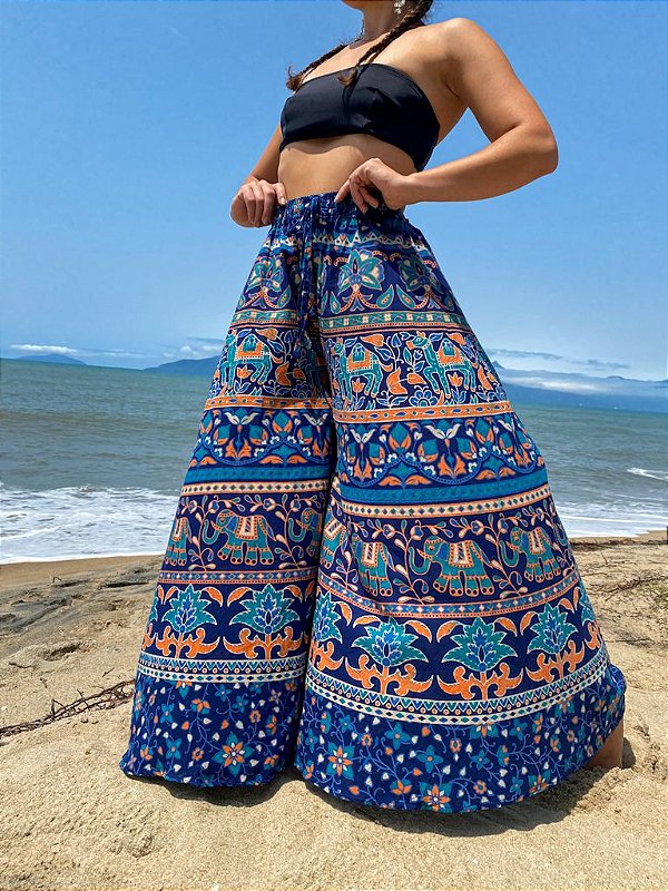 Calça Indiana Pantalona