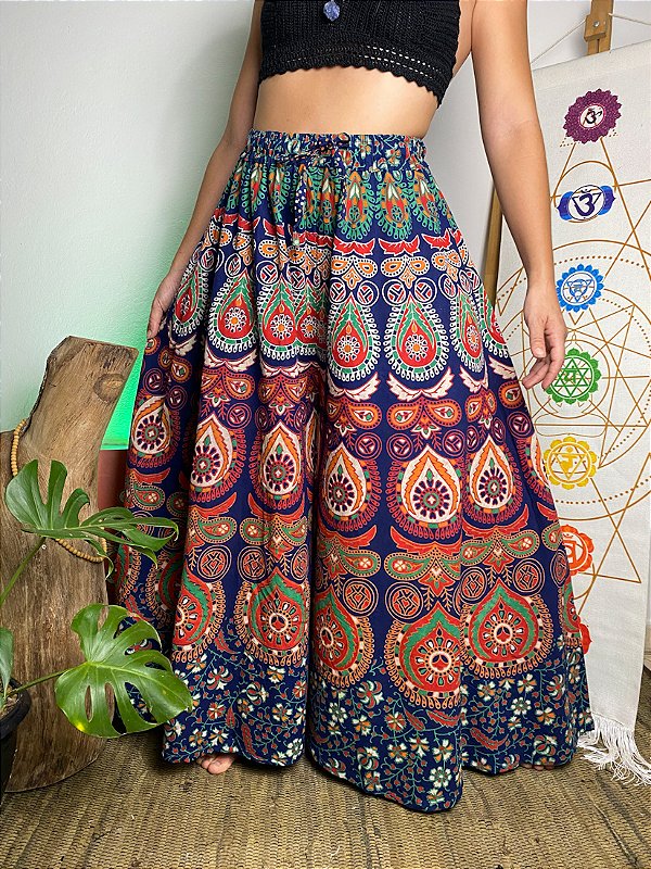 Calça Indiana Pantalona