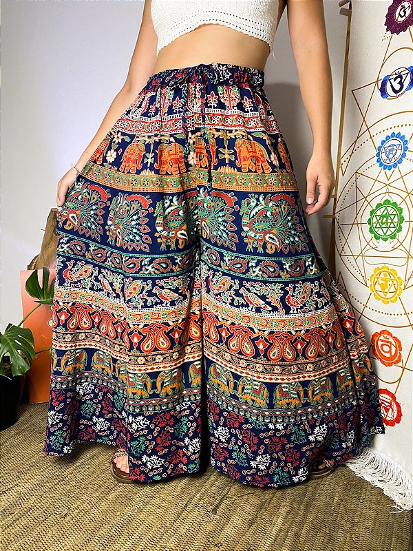 Calça Indiana Pantalona