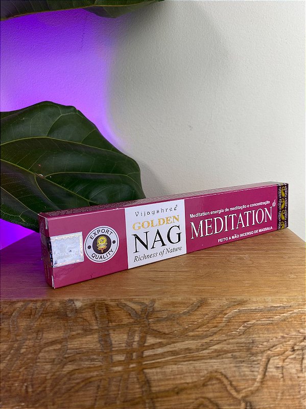 Incenso GOLDEN NAG | Meditation