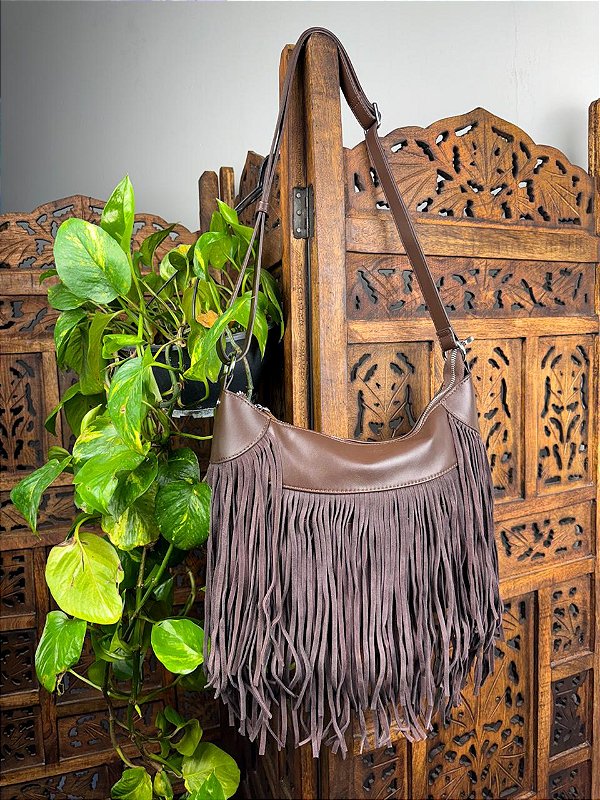 Bolsa Hippie Impala - Marrom