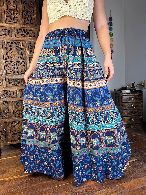 Calça Indiana Pantalona