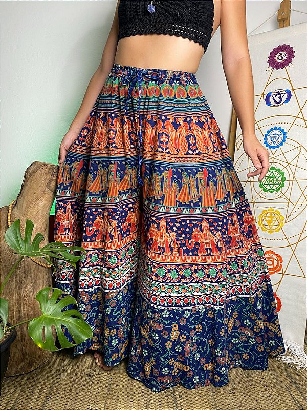 Calça Indiana Pantalona