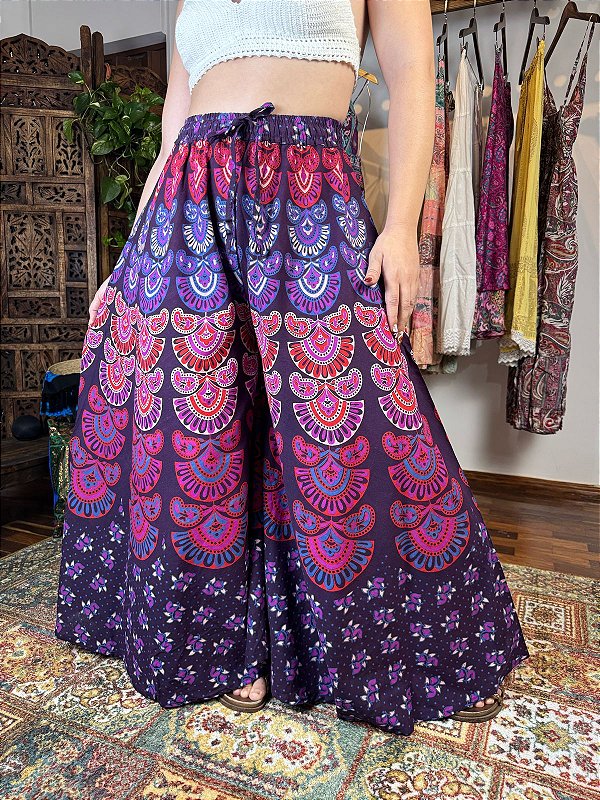 Calça Indiana Pantalona