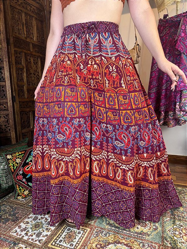 Calça Indiana Pantalona