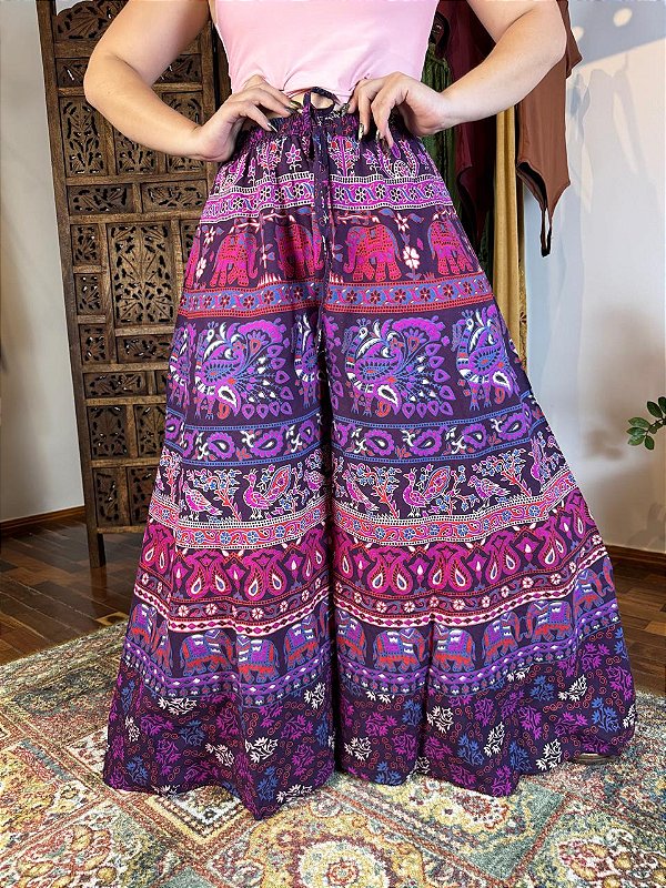 Calça Indiana Pantalona