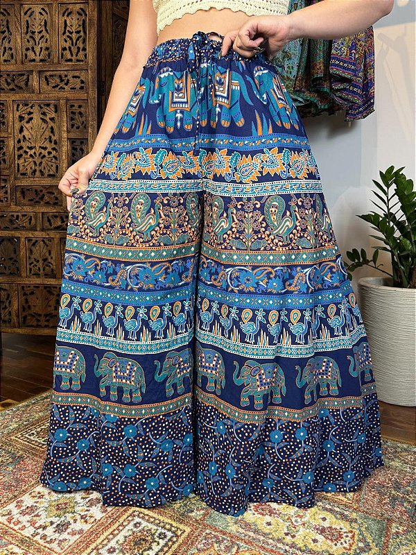 Calça Indiana Pantalona
