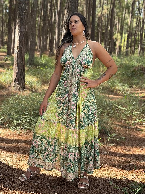 Vestido Indiano Gal