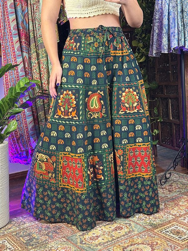 Calça Indiana Pantalona