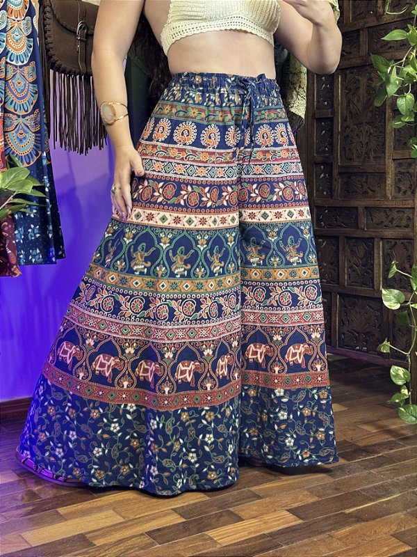 Calça Indiana Pantalona