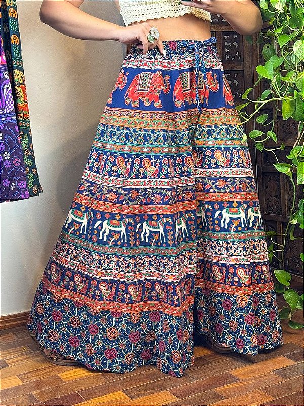 Calça Indiana Pantalona