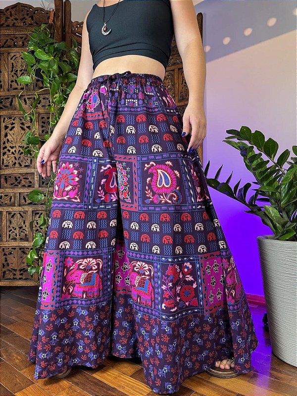 Calça Indiana Pantalona