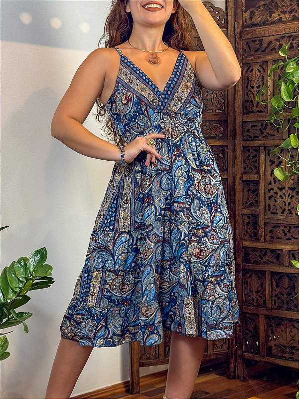 Vestido Indiano Tereza