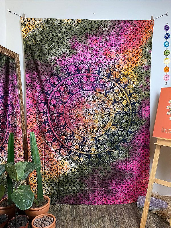 Colcha Indiana | TieDye Solteiro