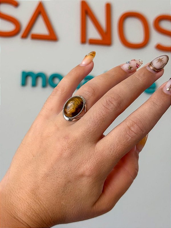 Anel Mudra | Olho de Tigre