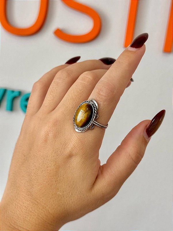 Anel Mudra | Olho de Tigre