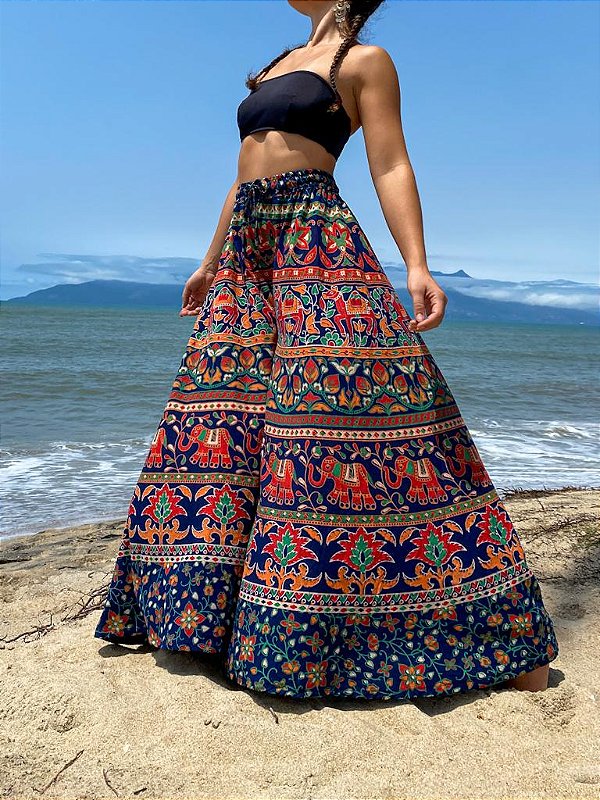 Calça Indiana Pantalona