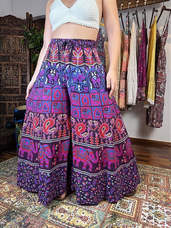 Calça Indiana Pantalona