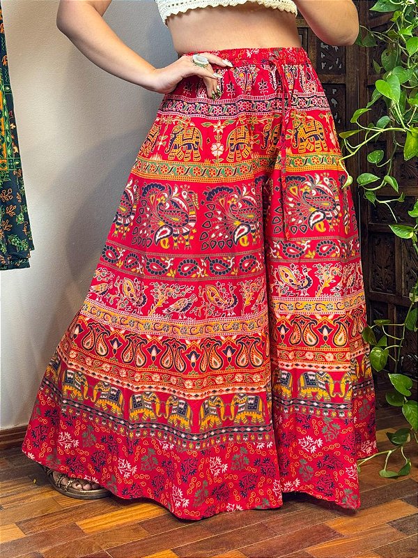 Calça Indiana Pantalona