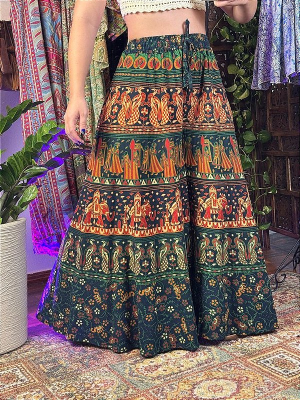 Calça Indiana Pantalona