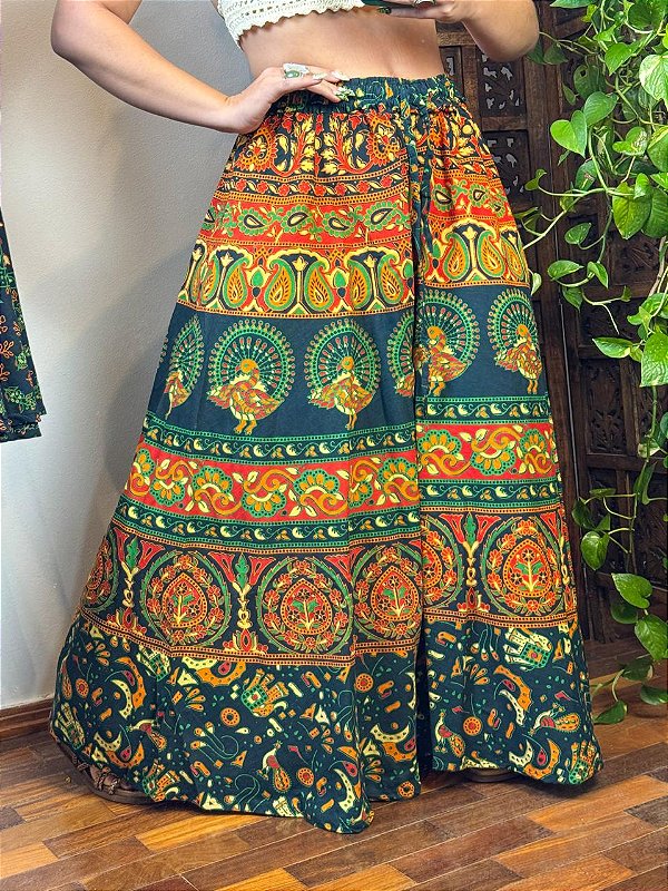 Calça Indiana Pantalona