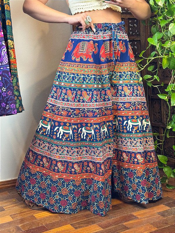 Calça Indiana Pantalona