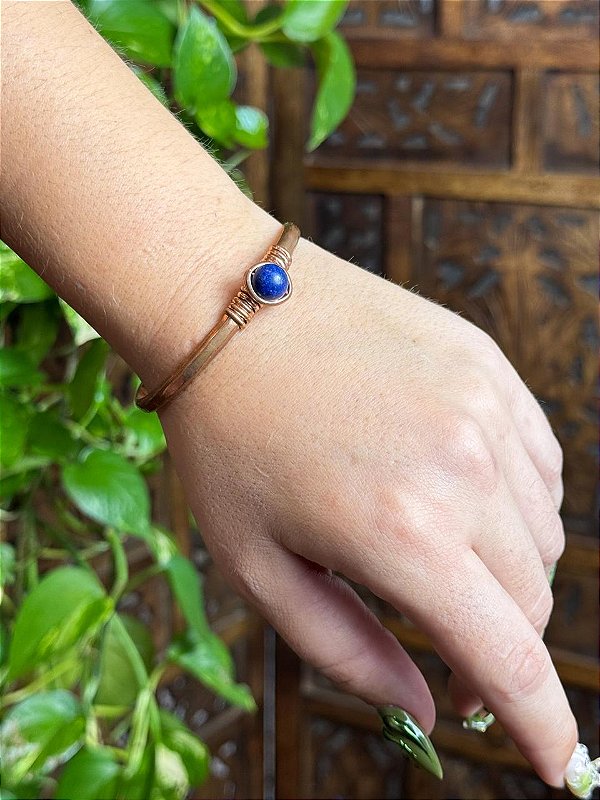 Bracelete Cobre | Sodalita
