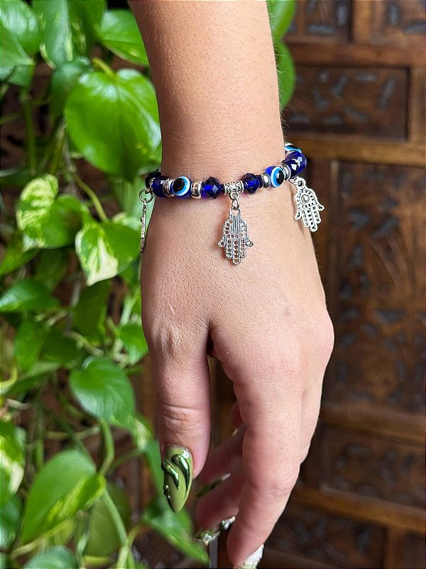Pulseira Amuleto Hamsá