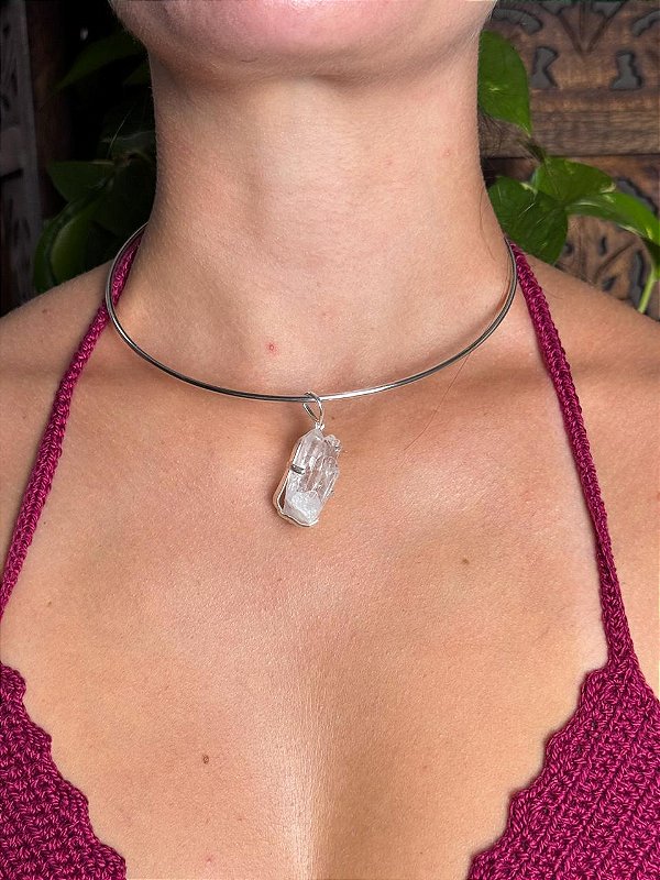 Gargantilha Pangeia | Cristal