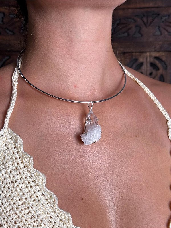 Gargantilha Pangeia | Cristal