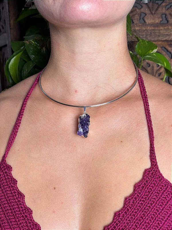 Gargantilha Pangeia | Ametista