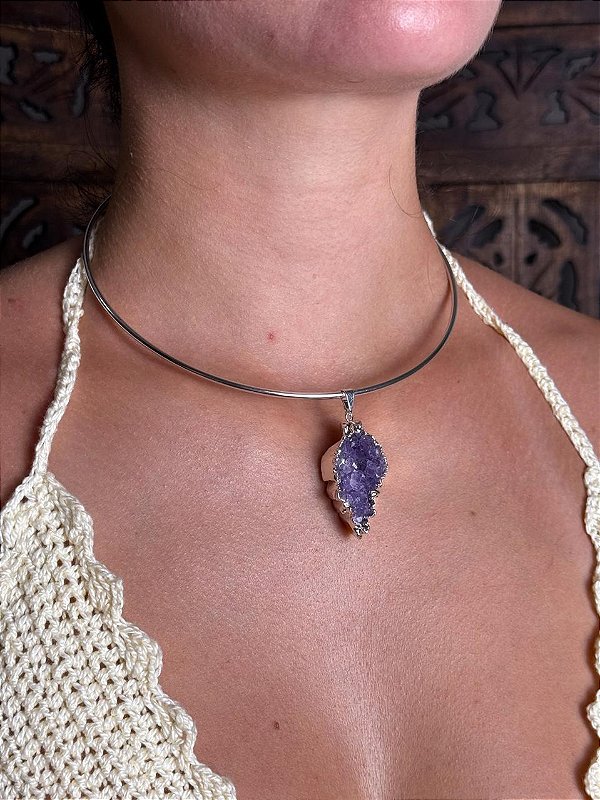 Gargantilha Pangeia | Ametista