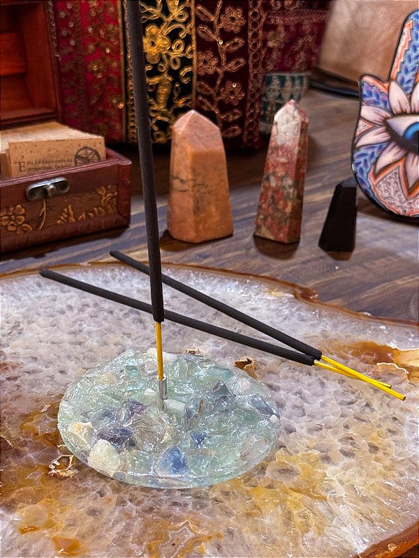 Incensário Energy | Quartzo Verde