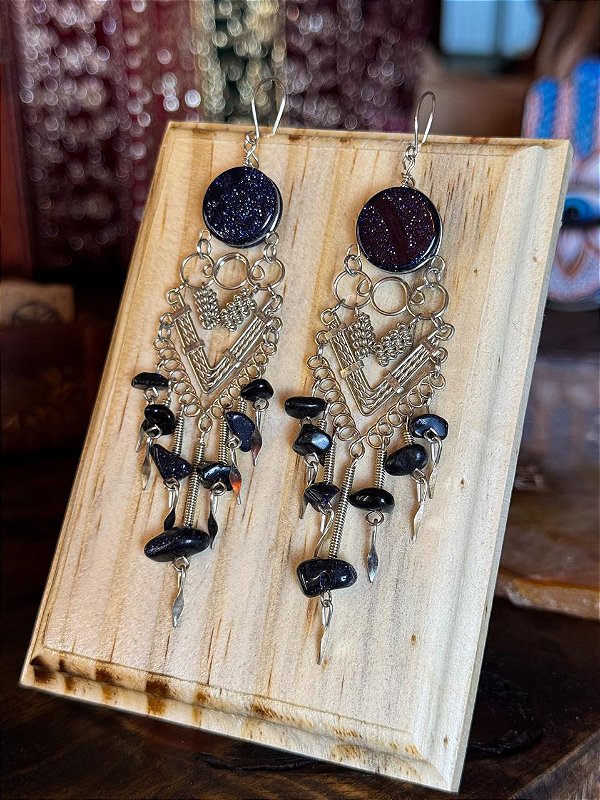 Brinco Hippie | Resina Estrela