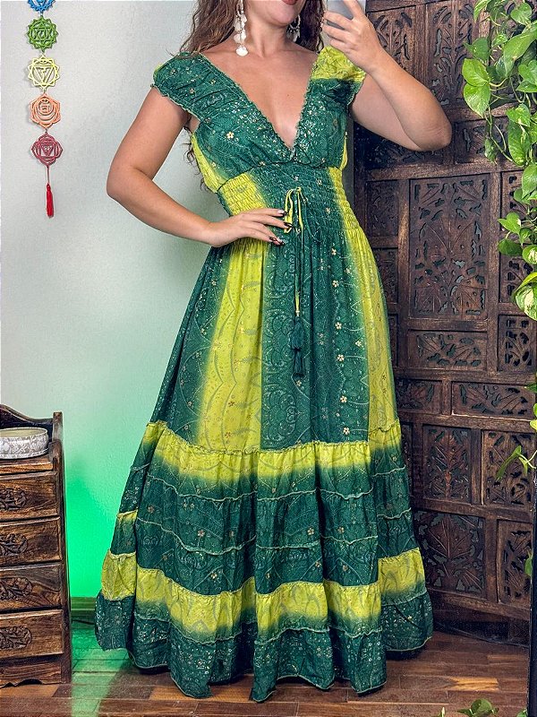 Vestido Indiano Flora